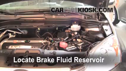 Add Brake Fluid: 2007-2011 Honda CR-V - 2009 Honda CR-V EX-L 2.4L 4 Cyl.